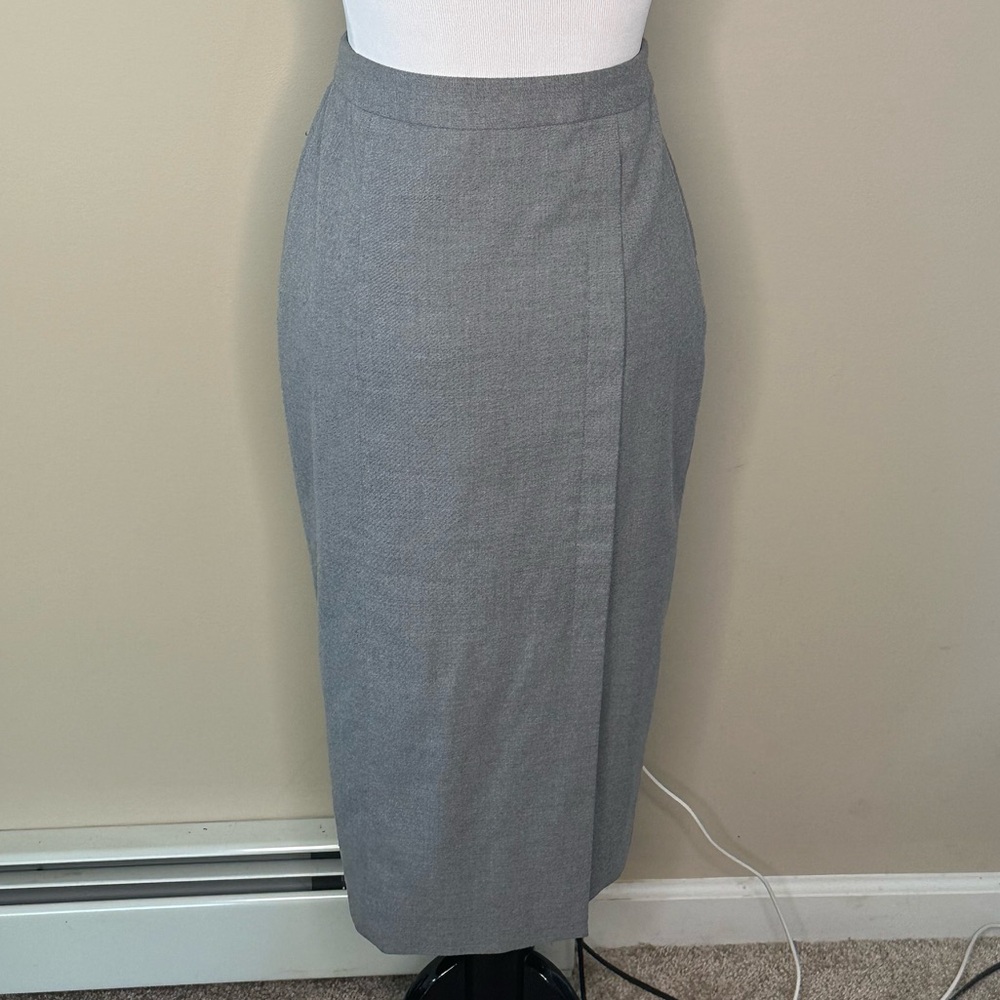 Banana Republic Grey Pencil Skirt